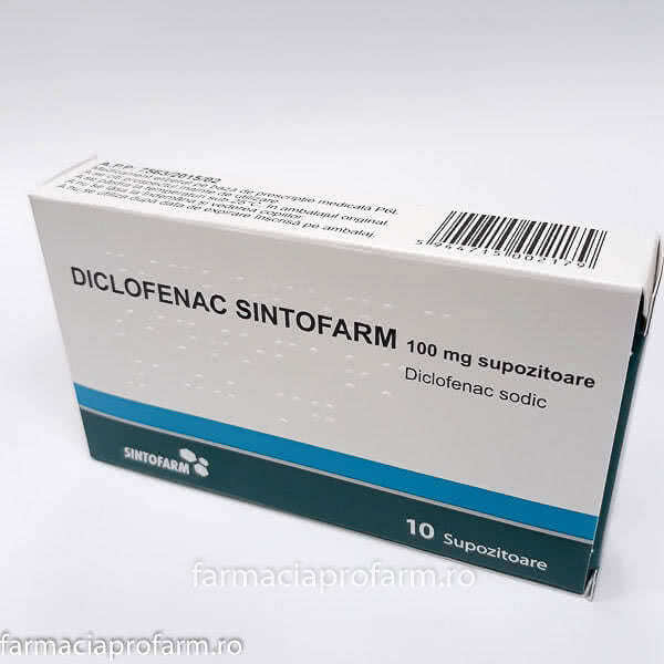diclofenac supozitoare infectie urinara