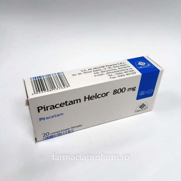 Piracetam comprimate filmate mg | myHealthbox