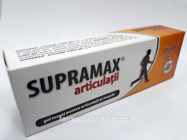 Supramax Articulatii – Gel pentru relaxare musculara, 100 ml